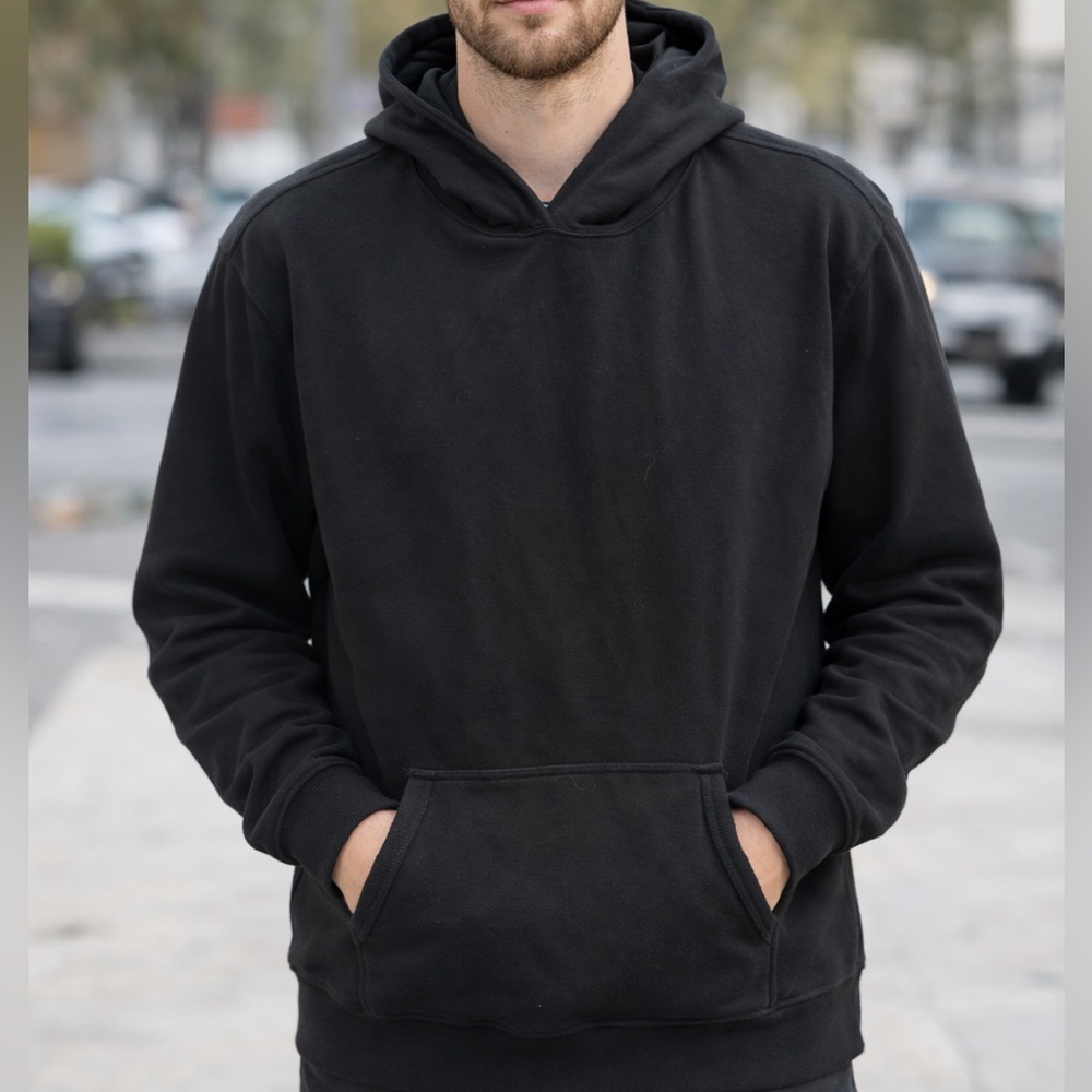 Cloudveil Black Hoodie for Men size L excellent condition